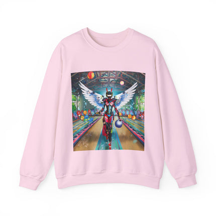 Samurai Robot Angels Unisex Heavy Blend™ Crewneck Sweatshirt