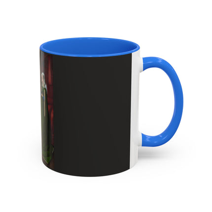 Arnolfini Portrait by Jan Van Eyck Colorful Mugs (11oz, 15oz)
