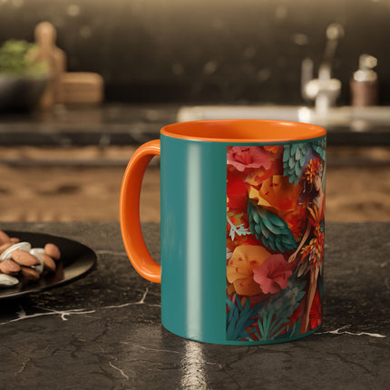 Hibiscus Fairy Colorful Mugs (11oz, 15oz)