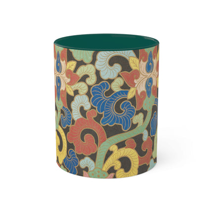 Examples of Chinese Ornament, Pl.12 by Owen Jones Colorful Mugs, 11oz