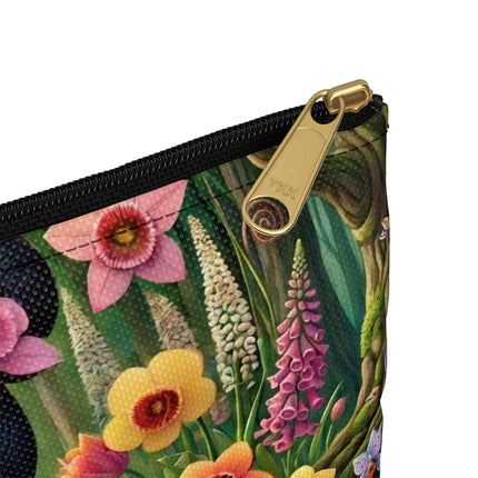 The Spring Gambit: A Fairy’s Move Flat Pouch – Whimsical Chess & Spring Magic
