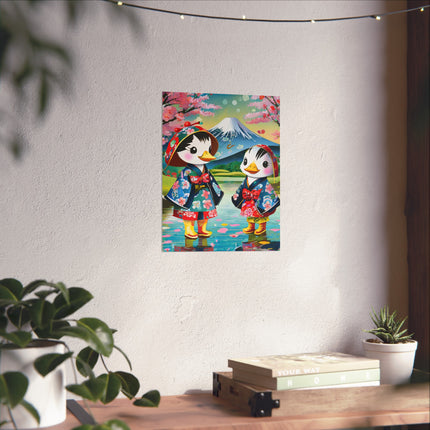 Rainy Day Ducks Fine Art Posters