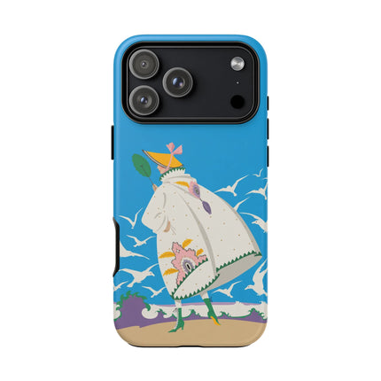 Seaside Wanderer Phone Case – Whimsical Charm & Coastal Delight