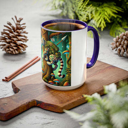 Silent Stripes Colorful Mugs (11oz, 15oz)