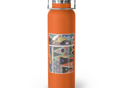 Collection decors et couleurs Pl.03 by Georges Valmiers Copper Vacuum Insulated Bottle, 22oz