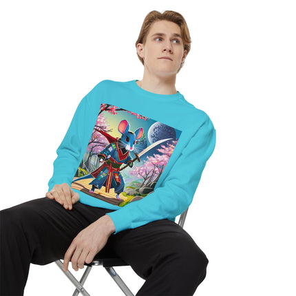 Cyber Samurai Rat Sweatshirt