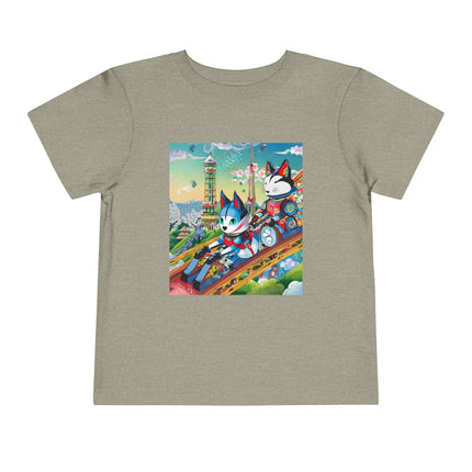 Kitsune Carnival Toddler Short Sleeve Tee