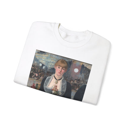 A Bar at the Folies-Bergère by Edouard Manet Heavy Blend™ Crewneck Sweatshirt