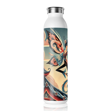 Dragon Fairy of the Temple Slim Water Bottle
