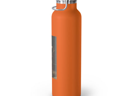A Rich Kirghiz Huntsman with a Falcon by Vasily Vereshchagin Copper Vacuum Insulated Bottle, 22oz