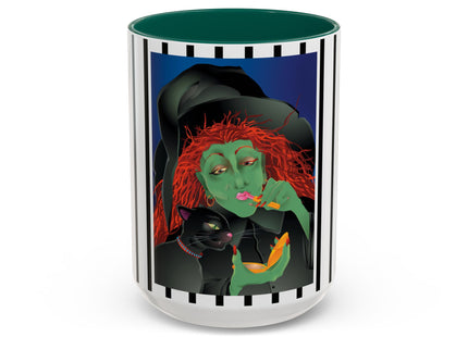 Mirror, Mirror A Witch's Touch Colorful Mugs, (11oz, 15oz)