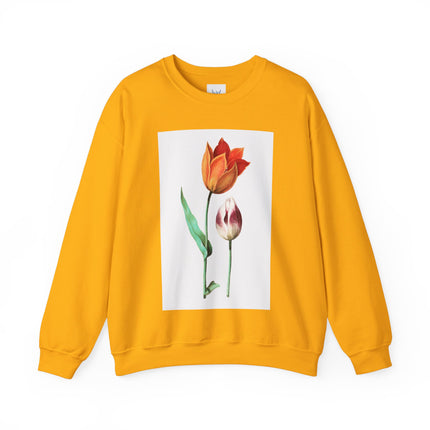 Tulip by Anselmus Boëtius de Boodt Heavy Blend™ Crewneck Sweatshirt