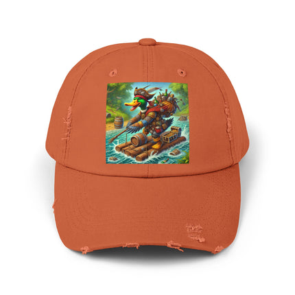 The Daring Drake Unisex Distressed Cap