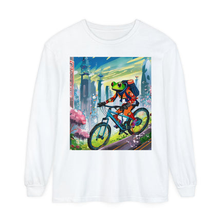 Cyberpunk Frog Long Sleeve T-Shirt
