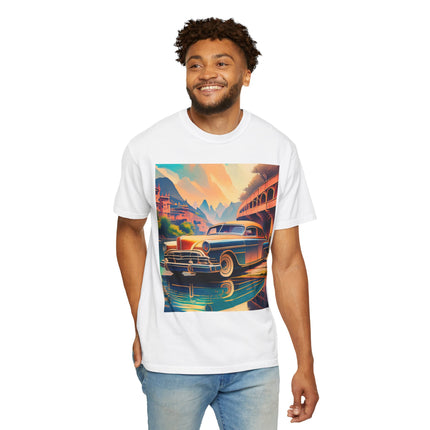 1953 Buick Roadmaster Unisex Garment-Dyed T-shirt