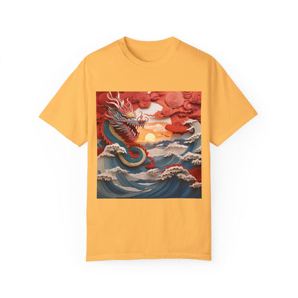 Emergence of the Dragon Unisex Garment-Dyed T-shirt
