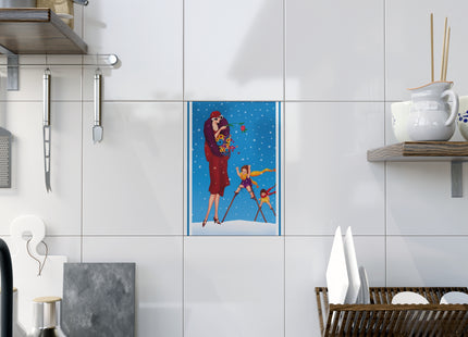 Snowfall & Couture Ceramic Tile