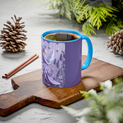 Lavender Fairy Colorful Mugs (11oz, 15oz)