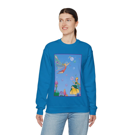 Blossoming Fairy Magic Unisex Heavy Blend™ Crewneck Sweatshirt