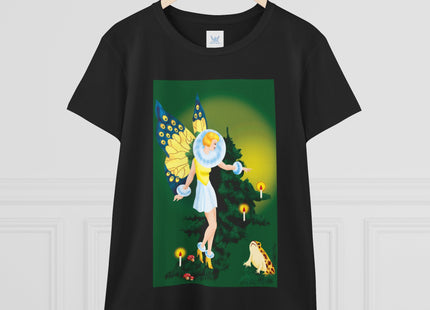 The Enchanted Encounter Women's Midweight Cotton Tee