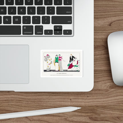 Le Choix difficile (The Difficult Choice) by Charles Martin Die-Cut Stickers (5 Sizes)