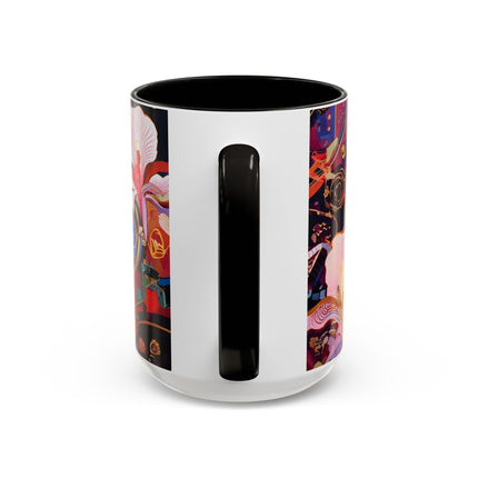 Ethereal Irises Colorful Mugs (11oz, 15oz)