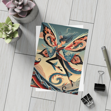 Dragon Fairy of the Temple Postcard Bundles (envelopes included) - Bundles of 10, 30, 50 Pieces