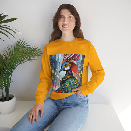 Techno Plumes Unisex Heavy Blend™ Crewneck Sweatshirt