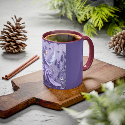Lavender Fairy Colorful Mugs (11oz, 15oz)