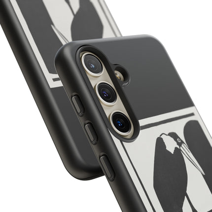 A Lame Marabou by Samuel Jessurun de Mesquita Phone Cases