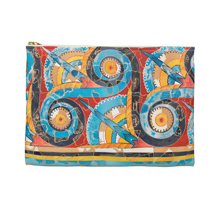 Reproduction of S-Spiral Frieze Accessory Pouch – Emile Gilliéron Mycenaean Motif Design