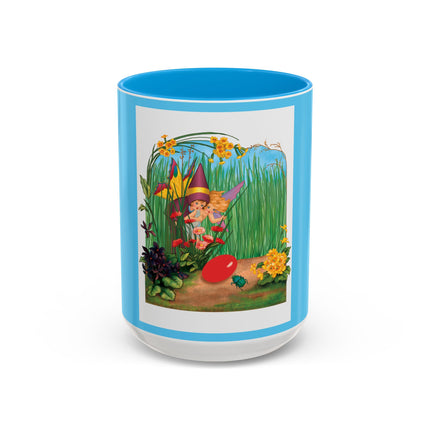 Spring Fairies & Floral Delights Colorful Mugs (11oz, 15oz)