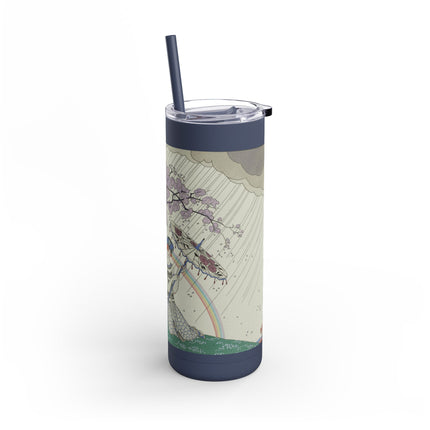 L’Arc-en-Ciel by George Barbier Skinny Matte Tumbler, 20oz