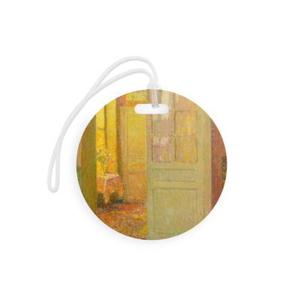 Interior, Window Light by Henri Le Sidaner Luggage Tag – Rectangle & Round