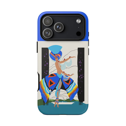 Exotic Dancer Phone Case – Vibrant Performance & Art Deco Flair