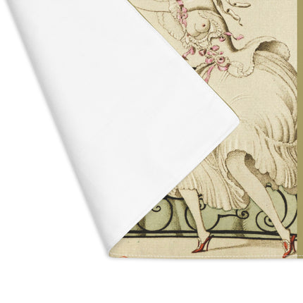 Sur talons rouges (On Red Heels) pl 02 by Gerda Wegener Placemat, 1pc