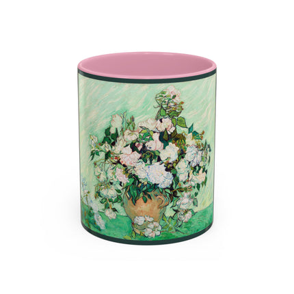 Roses by Vincent Van Gogh Colorful Mugs (11oz, 15oz)
