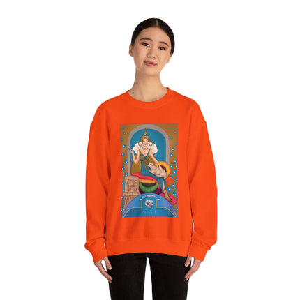 April & Diamond (from the Gem Series) by Sofia Chiostri Heavy Blend™ Crewneck Sweatshirt