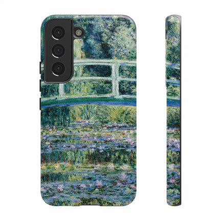 Water Lilies and Japanese Bridge by Claude Monet Phone Cases