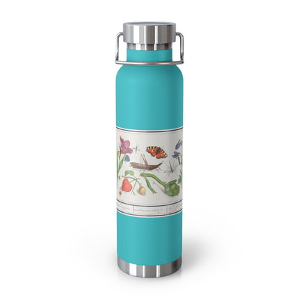 Natural History Ensemble, No. 17 by Anselmus Boëtius de Boodt Copper Vacuum Insulated Bottle, 22oz