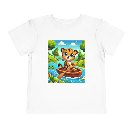 Little Explorer on the River Toddler Short Sleeve Tee