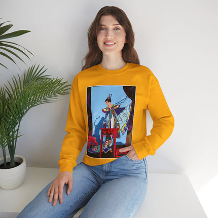 A Visual Journey by Umberto Brunelleschi Women's Heavy Blend™ Crewneck Sweatshirt