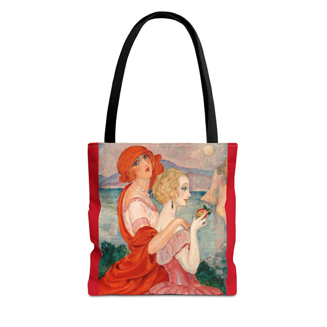 Sur la Route d'Anacapri by Gerda Wegener Tote Bag (AOP)