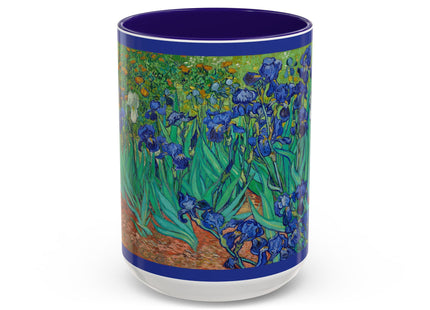 Irises by Vincent Van Gogh Colorful Mugs (11oz, 15oz)