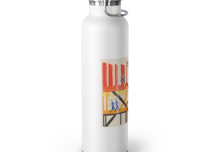 Maquettes de Théatre 4 by Alexandra Exter Copper Vacuum Insulated Bottle, 22oz