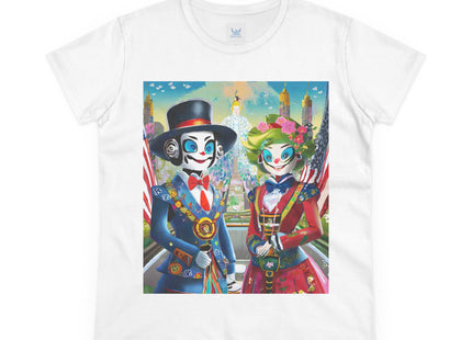 Cyber Punk Robots Cotton Tee