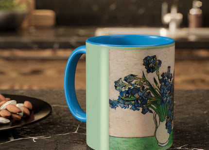 Irises by Vincent Van Gogh Colorful Mugs (11oz, 15oz)