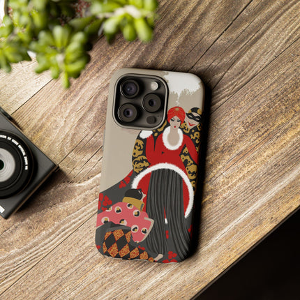 Masquerade Elegance Phone Case – Dramatic Glamour & Timeless Allure
