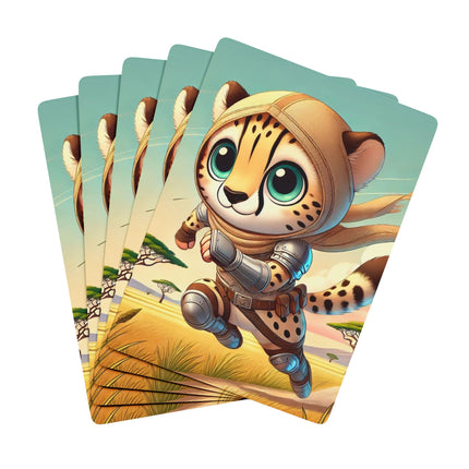 Swift Cheetah Playing Cards