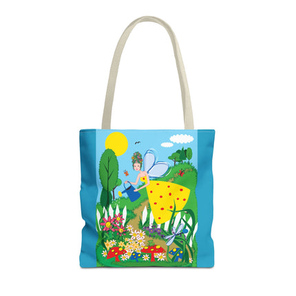 Garden Magic: A Fairy's Delight Tote Bag (AOP)